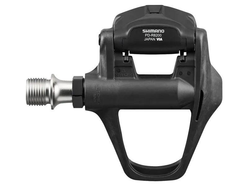 Shimano Ultegra R8200 Carbon - SPD-SLR - 4mm Longer Axle Road Pedals in Black-3