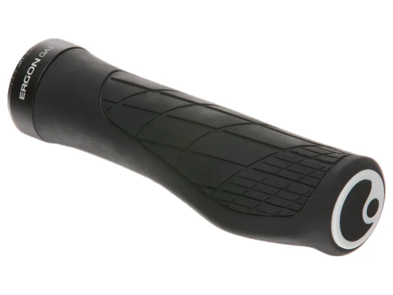 Ergon GA3 Large Ergonomic MTB Grips OE Stock in Black-1