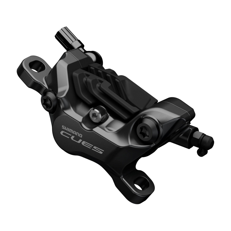 Balfes Bikes Shimano BR-U8020 CUES 4-piston calliper post mount in black - front or rear | Free postage over £30, £10 off first order, price match & 0% finance.