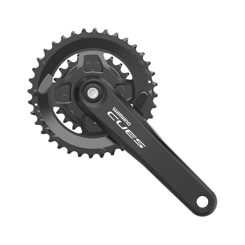 Balfes Bikes Shimano FC-U4000 CUES chainset for 9/10/11-speed in black. 170 mm 36/22T Boost | Free postage over £30, £10 off first order, price match & 0% finance.