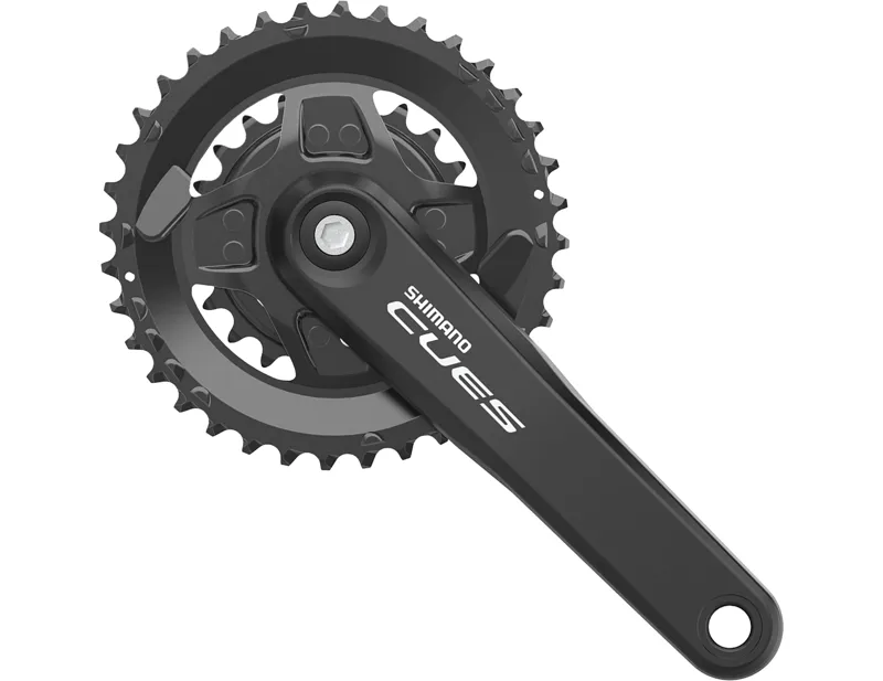 Balfes Bikes Shimano shimano cues chainSET FCU4000 9/10/11s 170mm 36/ 22T in Black | Free postage over £30, £10 off first order, price match & 0% finance.