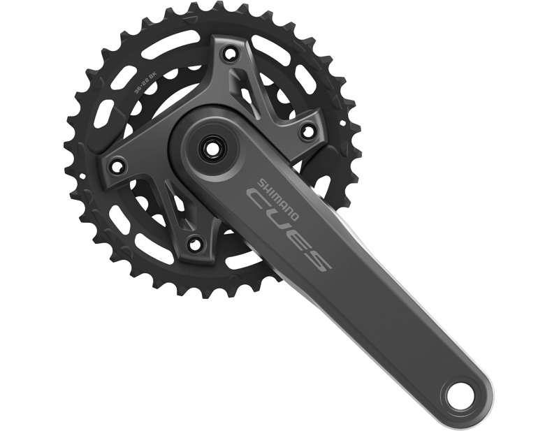 Balfes Bikes Shimano FC-U6000 CUES 2 piece chainset in black - 9/10/11-speed. 36/22T. Boost | Free postage over £30, £10 off first order, price match & 0% finance.
