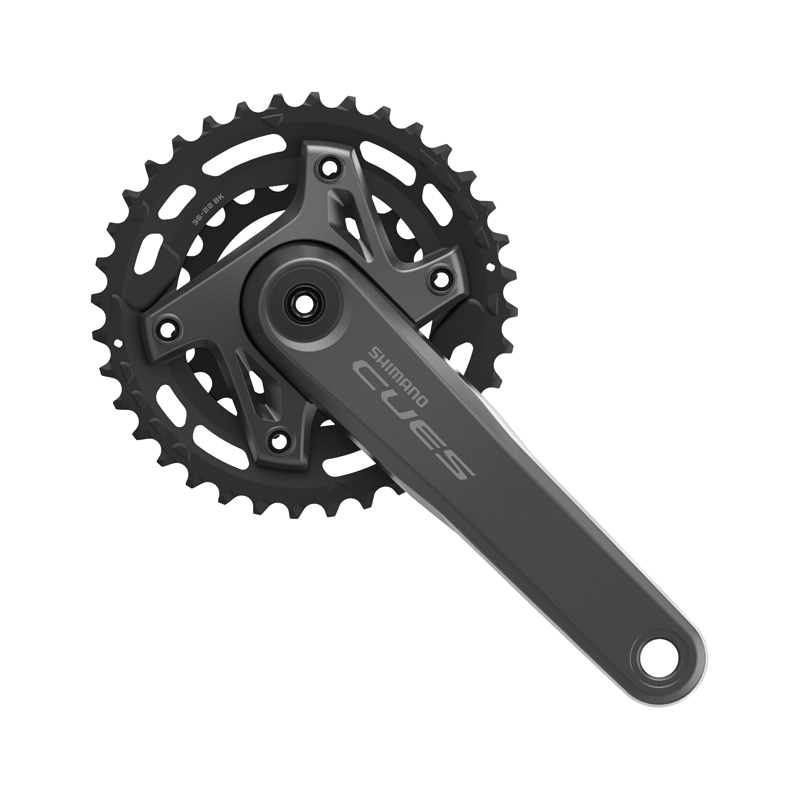 Balfes Bikes Shimano FC-U6000 CUES 2 piece chainset in black - 9/10/11-speed. 36/22T. Boost | Free postage over £30, £10 off first order, price match & 0% finance.