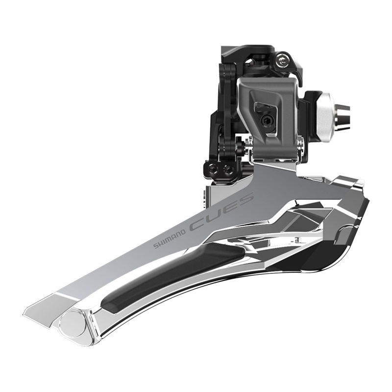 Balfes Bikes Shimano shimano FD-U6030 CUES double front derailleur 9/10-speed down swing/pull | Free postage over £30, £10 off first order, price match & 0% finance.