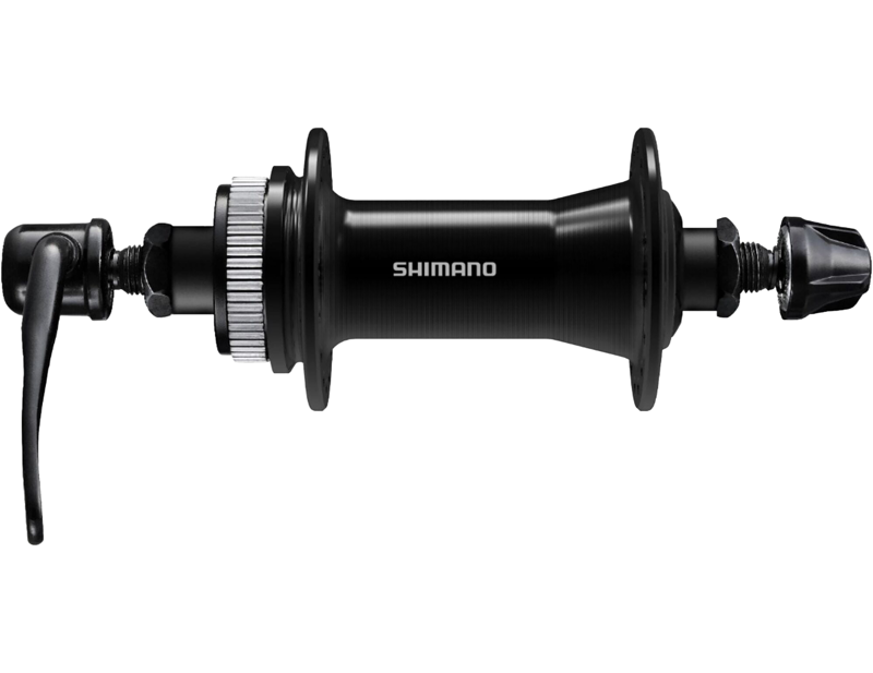 Balfes Bikes Shimano HB-QC400 front hub for Center Lock mount for 100 mm Q/R 32H | Free postage over £30, £10 off first order, price match & 0% finance.