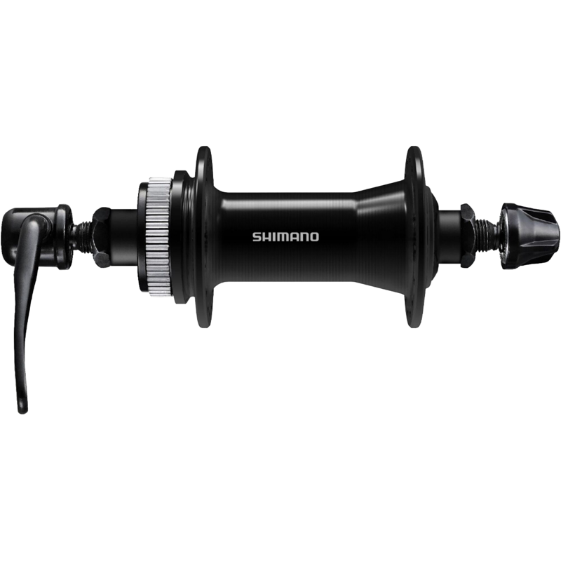 Balfes Bikes Shimano HB-QC400 front hub for Center Lock mount for 100 mm Q/R 32H | Free postage over £30, £10 off first order, price match & 0% finance.