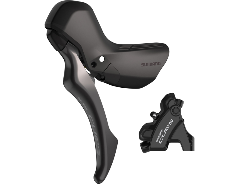 Shimano BL-U6030 CUES hydraulic disc brake lever with BR-U6030 calliper. left rear