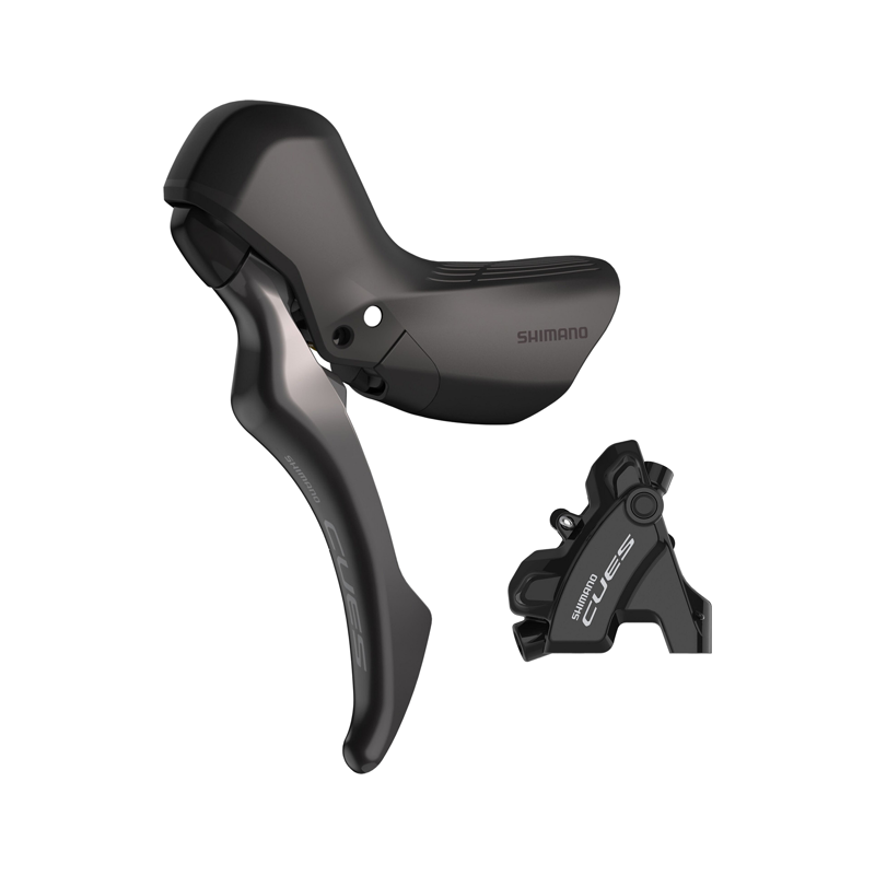 Balfes Bikes Shimano BL-U6030 CUES hydraulic disc brake lever with BR-U6030 calliper. left rear | Free postage over £30, £10 off first order, price match & 0% finance.
