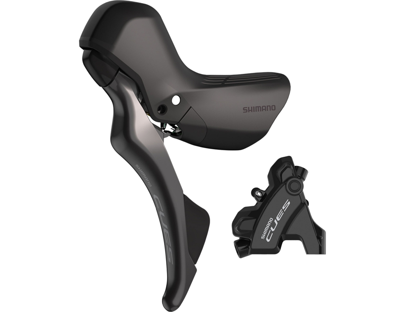 Balfes Bikes Shimano SHimano CUES ST-U6030 hydraulic mechanical STI set - flat mount calliper | Free postage over £30, £10 off first order, price match & 0% finance.