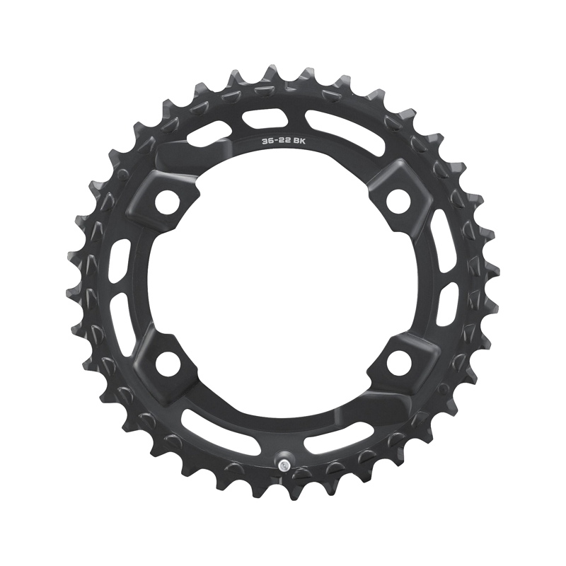 Balfes Bikes Shimano FC-U6000-2 CUES 11/10/9 speed double outer chainring 36T-BN for 36-22T | Free postage over £30, £10 off first order, price match & 0% finance.