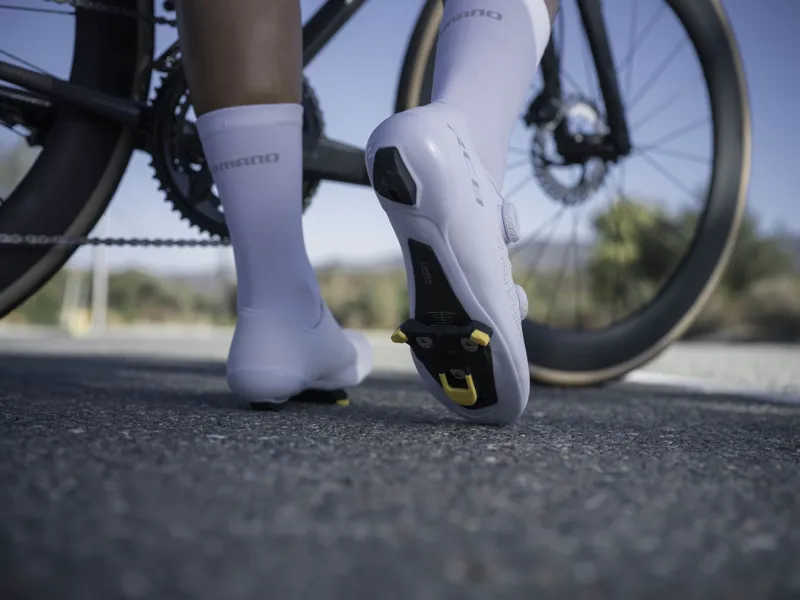 Shimano RC8 RC810 Road Shoes Wide in White-6