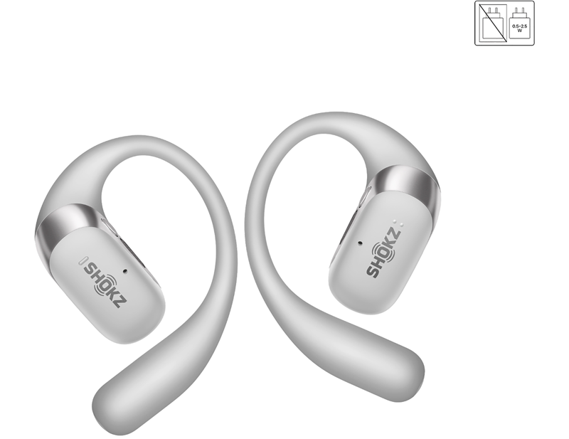 Balfes Bikes Shokz OpenFit 2+ Headphones in Grey | Free postage over £30, £10 off first order, price match & 0% finance.