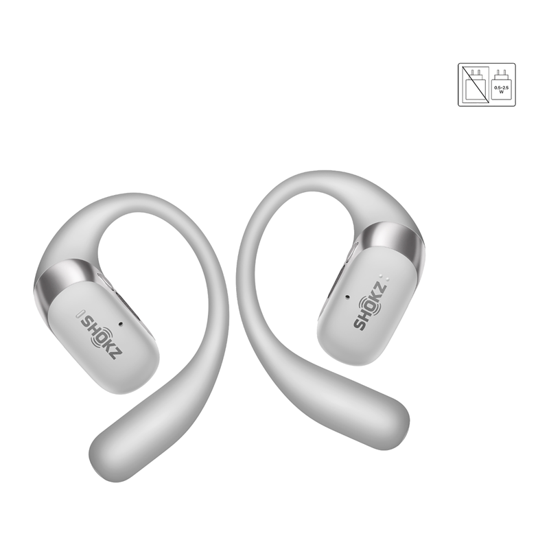 Balfes Bikes Shokz OpenFit 2+ Headphones in Grey | Free postage over £30, £10 off first order, price match & 0% finance.