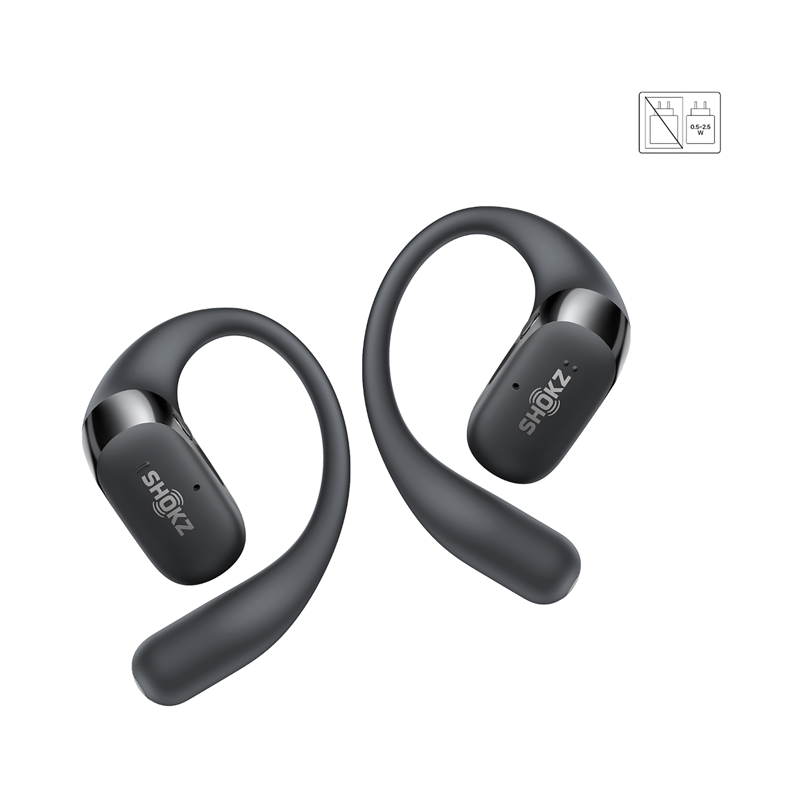 Balfes Bikes Shokz OpenFit 2+ Headphones in Black | Free postage over £30, £10 off first order, price match & 0% finance.