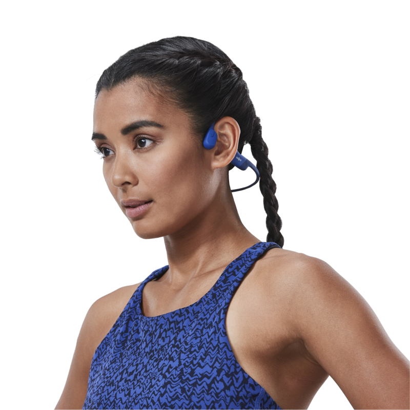 Shokz OpenRun Wireless Sport Headphone in Blue-3