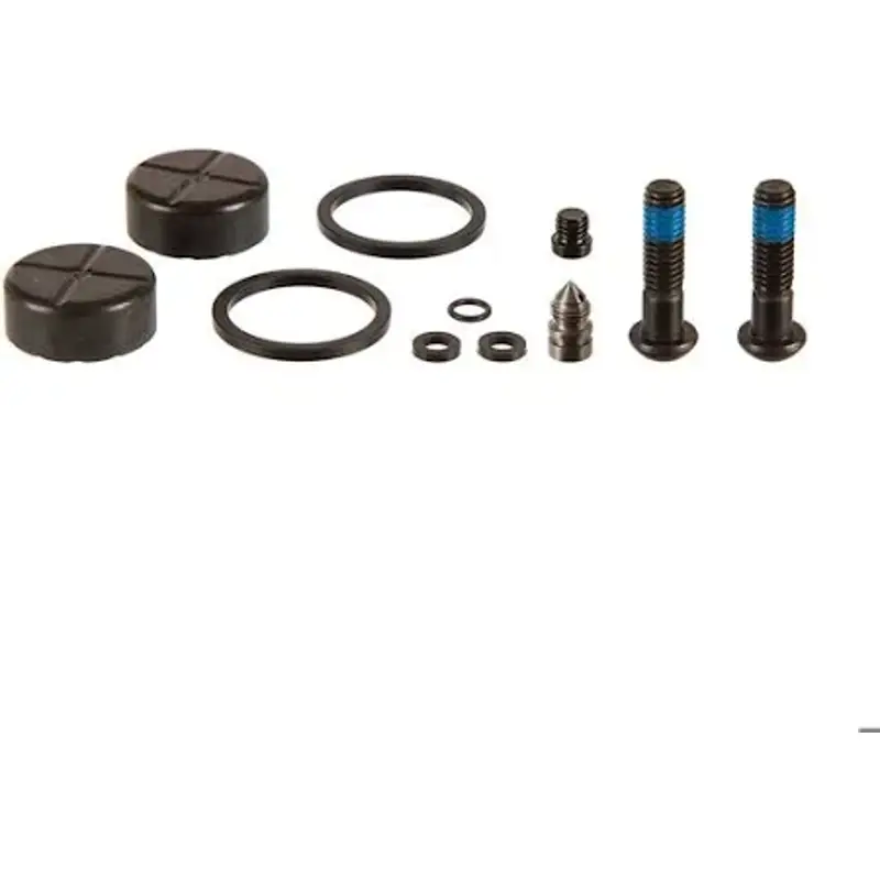 Balfes Bikes Sram SRAM Disc Brake Caliper Piston Service Kit - Includes 2 Pistons 2 Black Titanium Bolts Seals Bleed Screw O-Rings - Red AXS E1: | Free postage over £30, £10 off first order, price match & 0% finance.