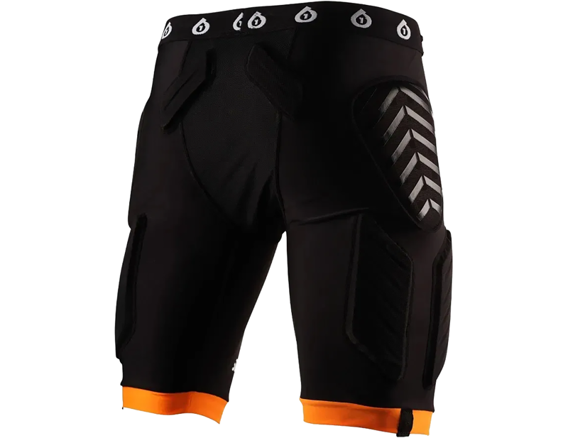 SixSixOne Evo Compression Short Non Chamois in Black-1