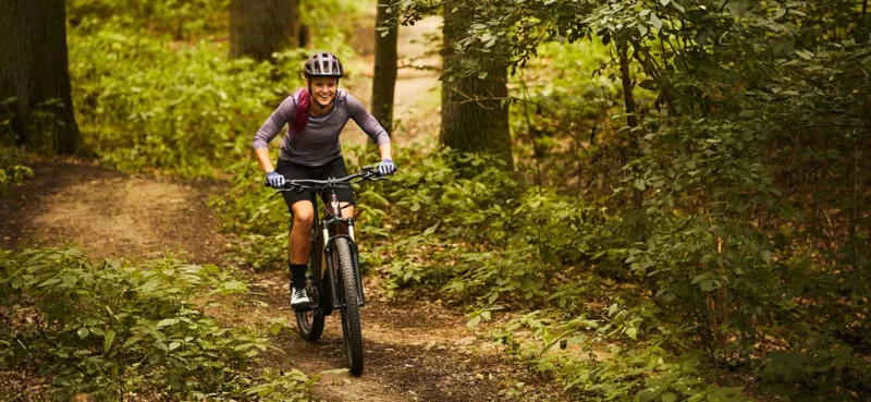 Liv Tempt E+ Sport Electric Mountain Bike 2025 in Gunmetal Black-3