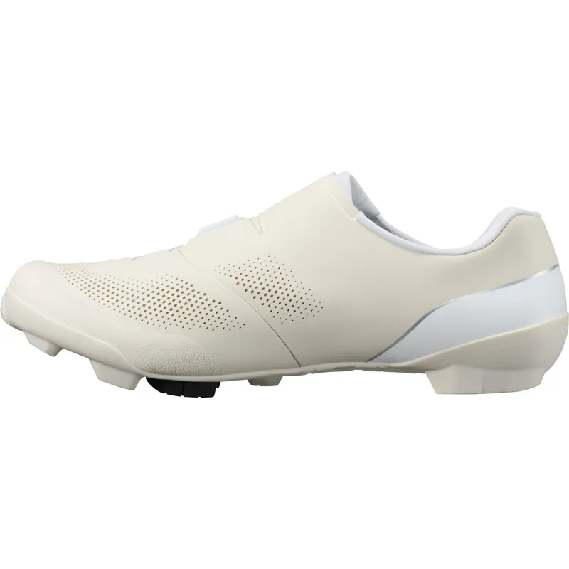 Shimano RX710 Narrow Gravel Race Shoes in Sand White-1
