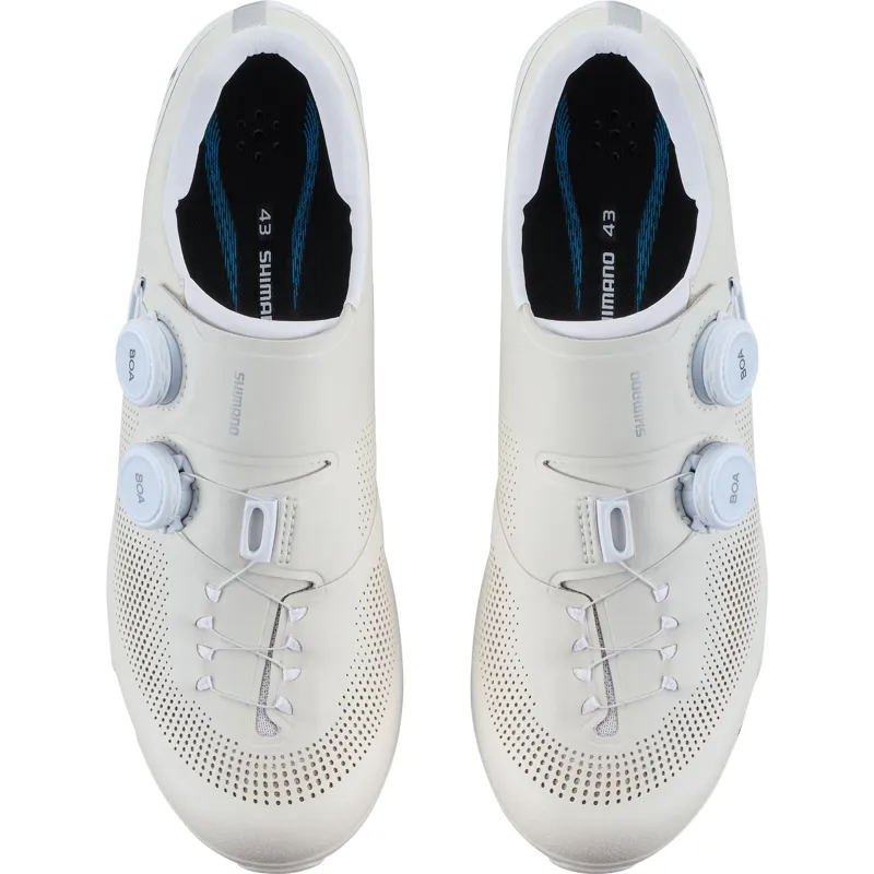 Shimano RX710 Narrow Gravel Race Shoes in Sand White-5