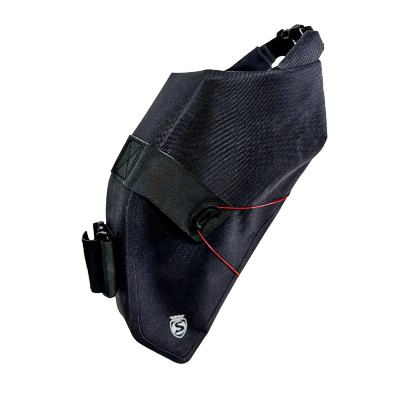 Silca - Grinta Roll-Top Adventure Saddle Bag in black 2L-5L-3