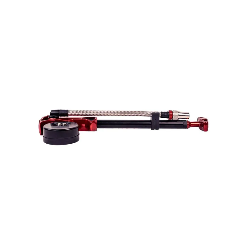 Silca Ultimate Shock Pump in Red-2