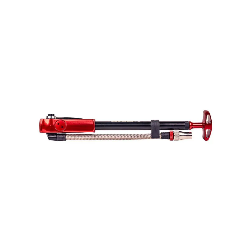 Silca Ultimate Shock Pump in Red-1
