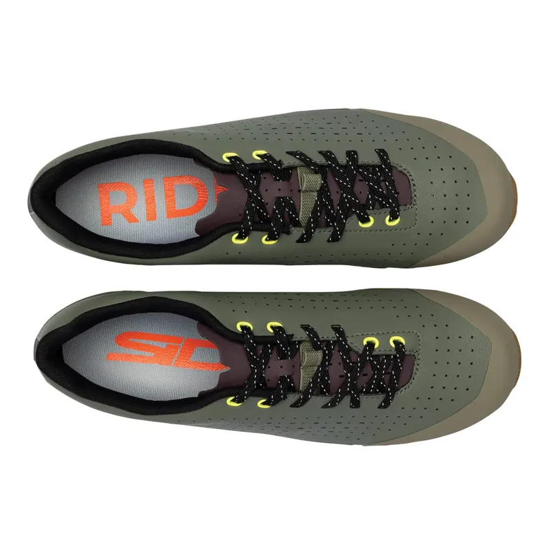 Sidi Asper Laces Gravel Shoes in Military-2
