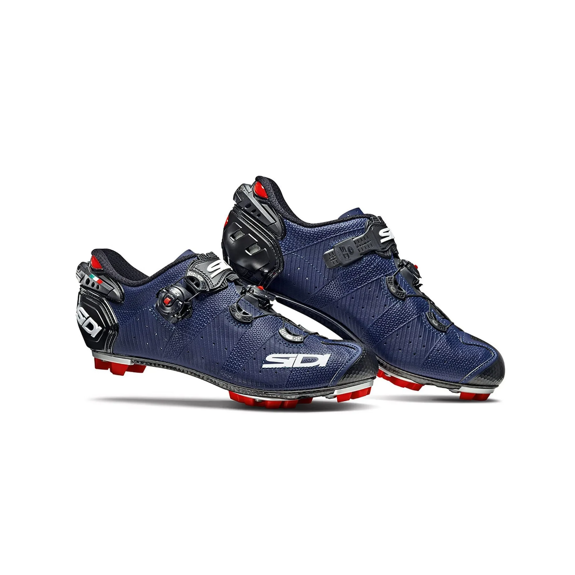 Sidi Drako SRS Carbon MTB Shoes in Matt Navy