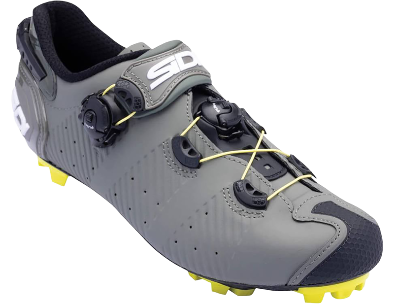Sidi Drako 2S SRS MTB Shoes in Miltary/Yellow-1