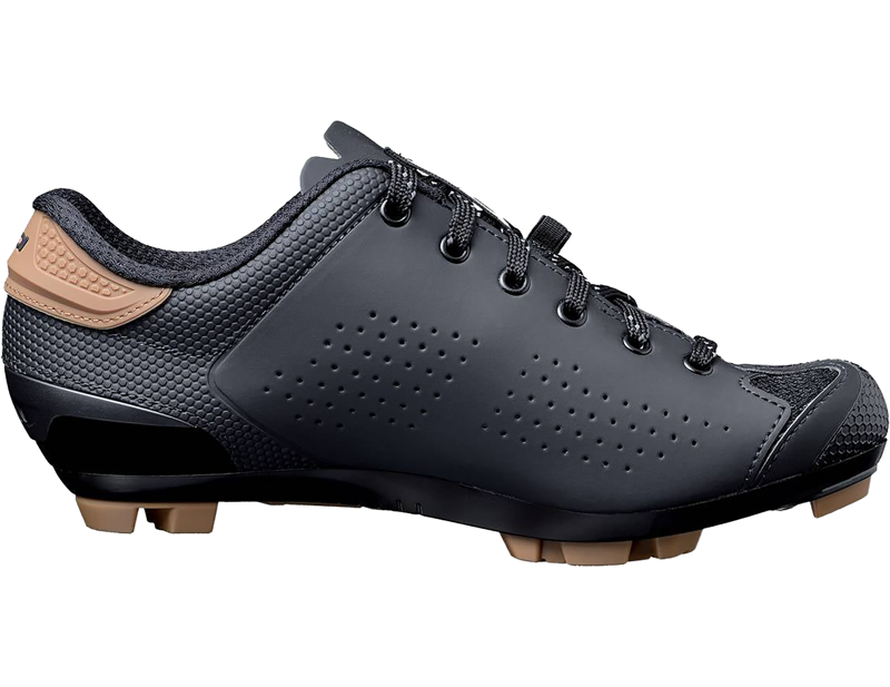 Sidi MTB Dust Laced Shoes in Black-1