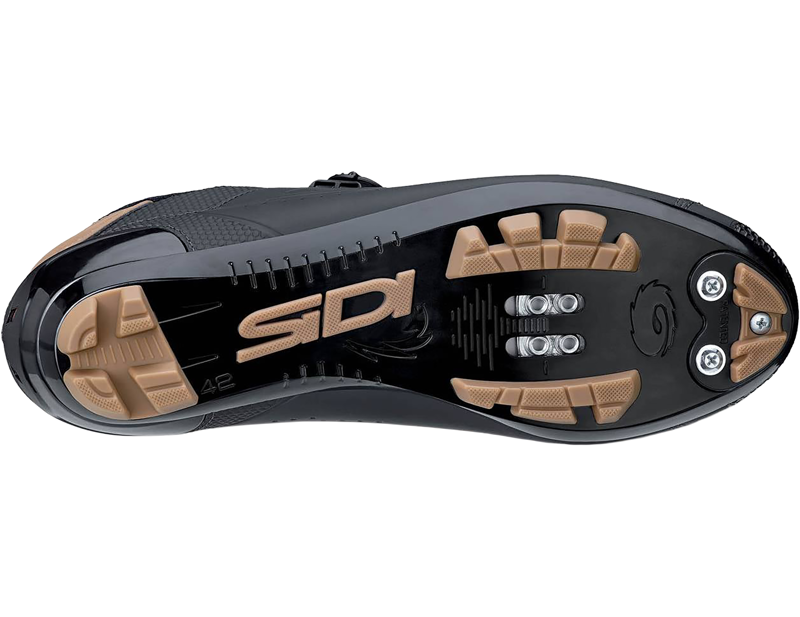 Sidi MTB Dust Laced Shoes in Black-3