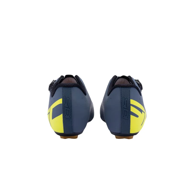 Sidi Fast 2 Road Shoes - Two-Toned in Blue/Yellow-3