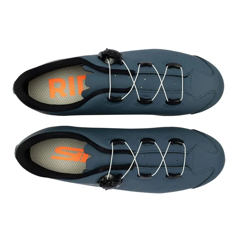 Sidi Fast 2 Road Shoes - Two-Toned in Blue/Yellow-2