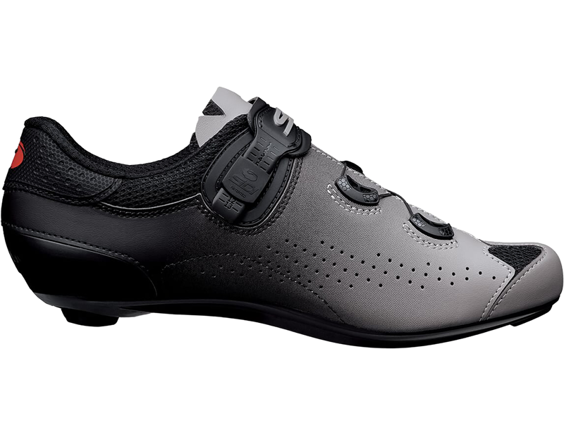 Sidi Genius 10 Carbon Road Shoes in Grey/Black-1