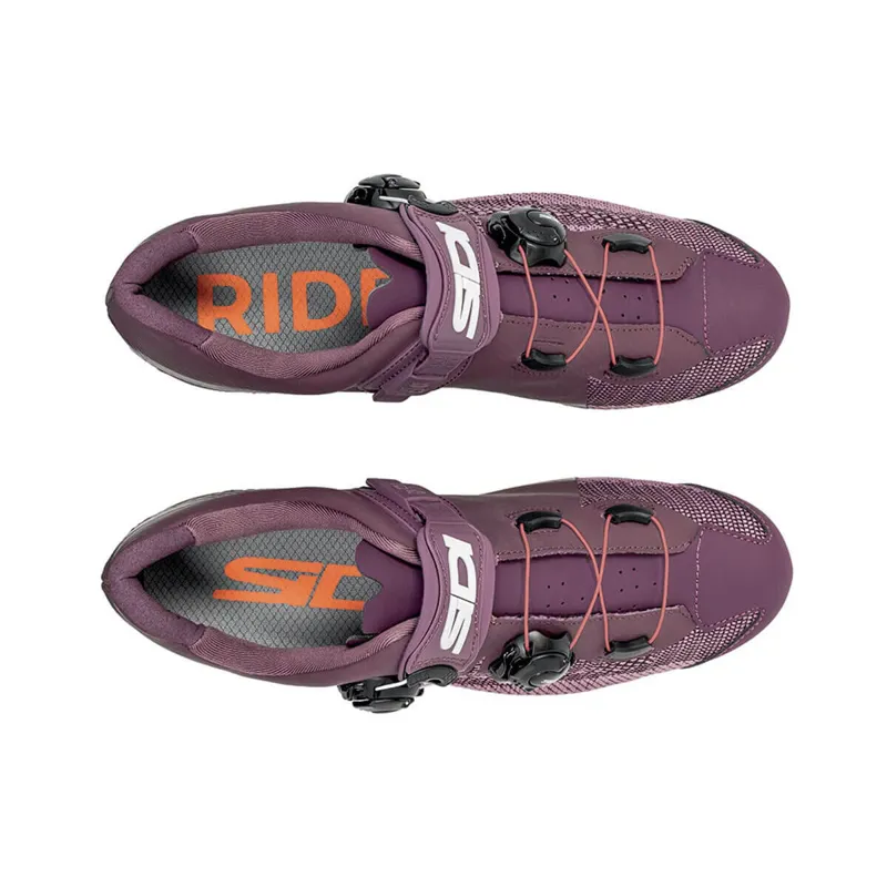 Sidi Genius 10 Knitted Road Shoes in Violet-2