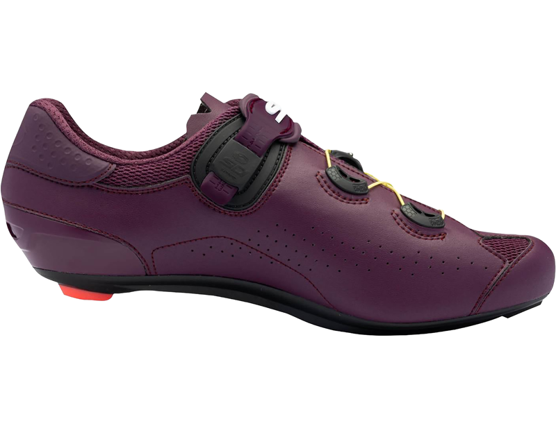 Sidi Genius 10 Carbon Road Shoes in Wine-1
