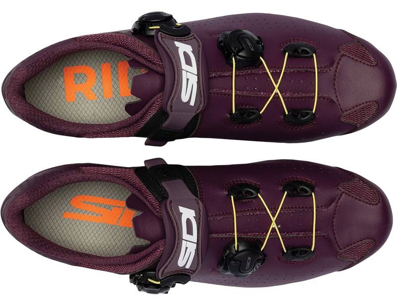 Sidi Genius 10 Carbon Road Shoes in Wine-2