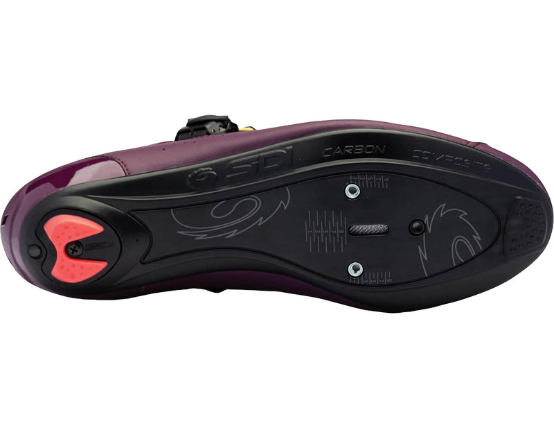 Sidi Genius 10 Carbon Road Shoes in Wine-4