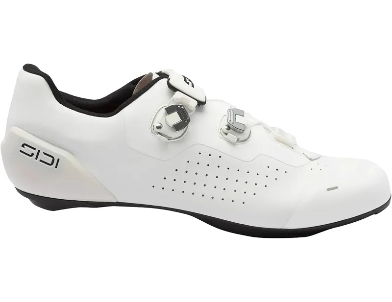 Balfes Bikes Sidi Genius X shoe in White | Free postage over £30, £10 off first order, price match & 0% finance.