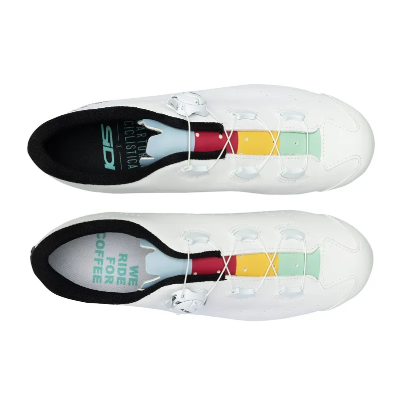 Sidi Laghee Sprinter Road Shoes in White-2