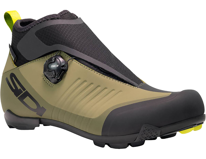 Balfes Bikes Sidi Hiemx MTB Shoes in Black/Green Olive | Free postage over £30, £10 off first order, price match & 0% finance.