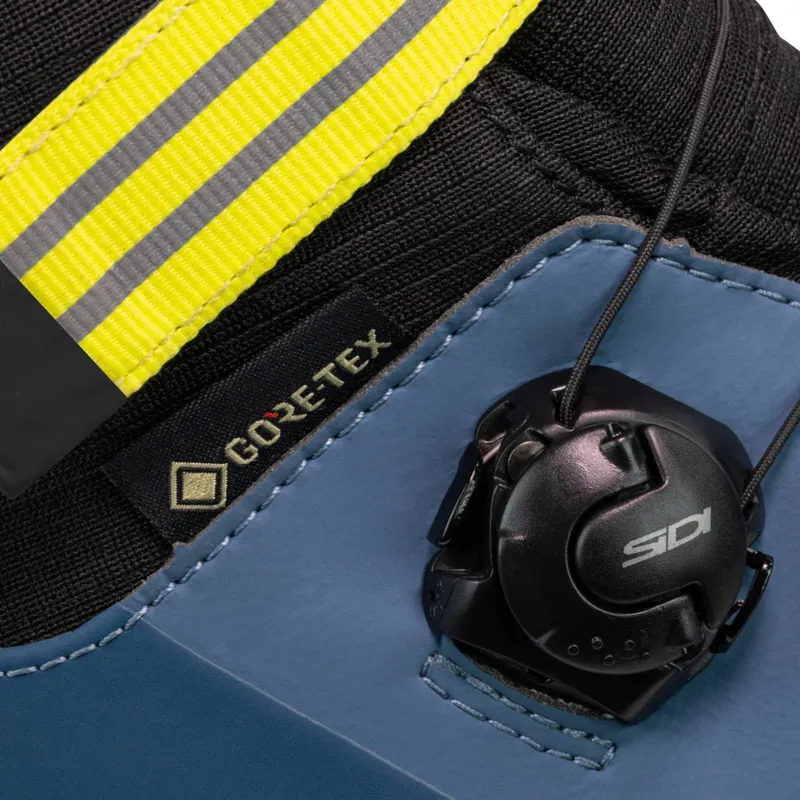  Sidi Nix Road Shoes in Navy/Yellow Fluo-7