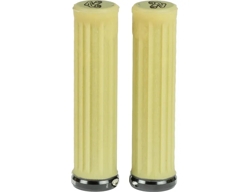 Renthal Single Collar Lock-On Traction Aramid Grips in Yellow