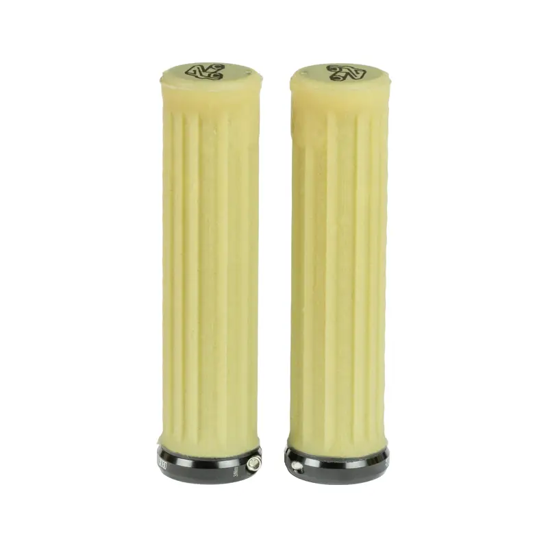 Balfes Bikes Renthal Single Collar Lock-On Traction Aramid Grips in Yellow | Free postage over £30, £10 off first order, price match & 0% finance.