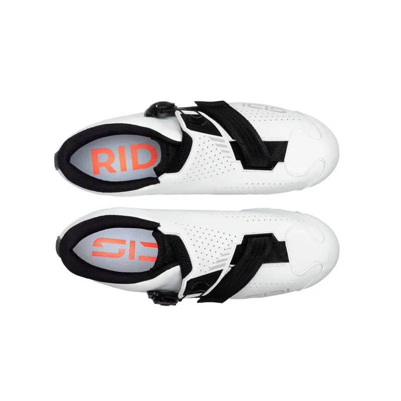 Sidi Prima Road Shoes in White/Black-3