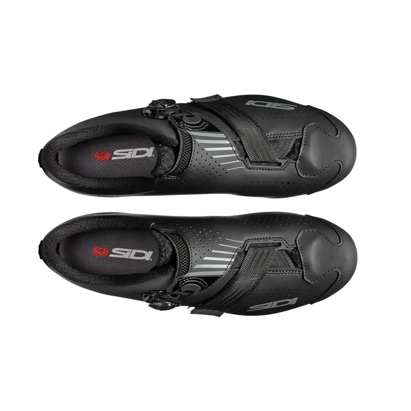 Sidi Prima Road Shoes in Black/Black-3