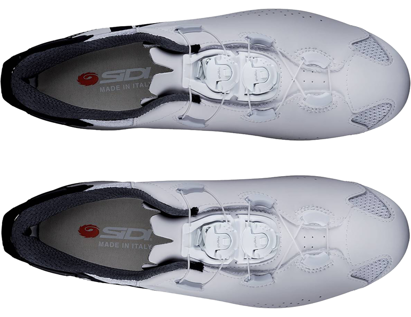 Sidi Shot 2S Road Shoes in White/Black-2
