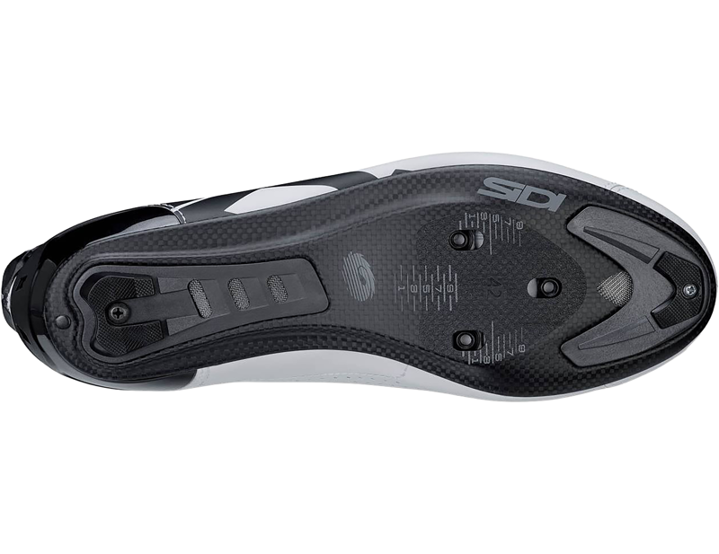 Sidi Shot 2S Road Shoes in White/Black-3