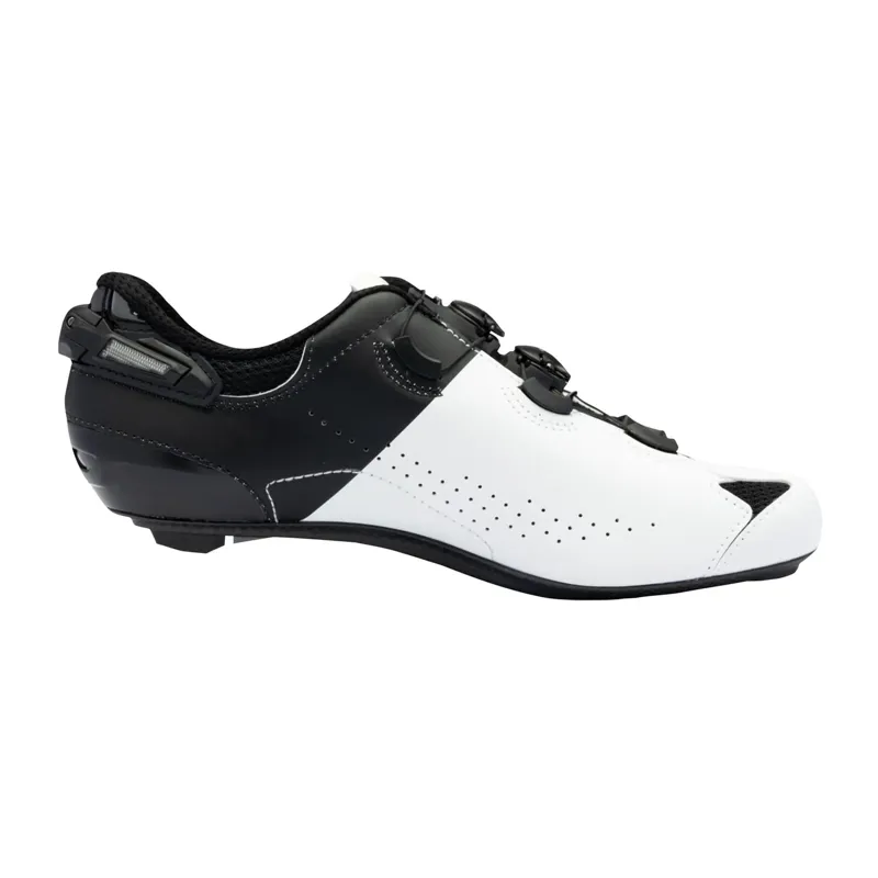 Sidi Shot 2S Pro Road Shoes - Two-Toned in White/Black-1
